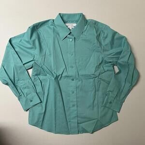 Foxcroft for Appleseed's Women's Wrinkle-Free Shirt - Size 12P
